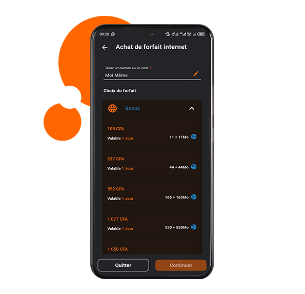 Acheter du forfait internet avec Max it
